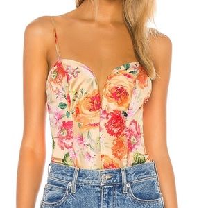 NWT For Love and Lemons Versilla Bodysuit